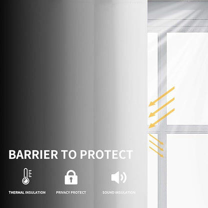Easy-Going Curtains for Bedroom, Solid Thermal Insulated Grommet and Noise - Image 2