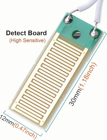 Topvico Water Leak Detector, 120dB Loud Siren, Powered by 9V Battery, Sensor - Image 6