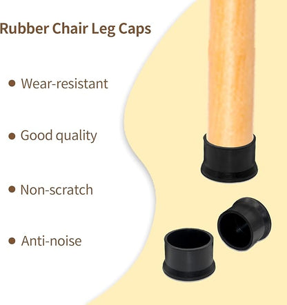 Flyshop 2", 50 mm, Patio Round Chair Leg Caps, Furniture Table Feet Covers - Image 9