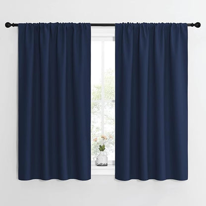 NICETOWN Kitchen Curtains, Short Blackout Curtains & Drapes, Thermal Insulated by NICETOWN
