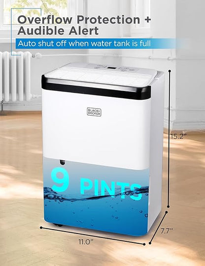 BLACK+DECKER 1000 Sq. Ft. Dehumidifier - Image 4
