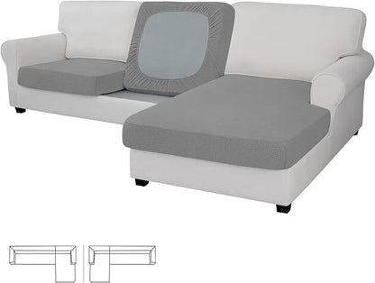 Easy-Going Stretch 3 Pieces Couch Cushion Covers by Easy-Going