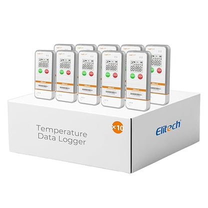 Elitech USB Digital Temperature Data Logger Reusable Recorder by Elitech
