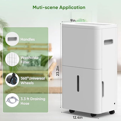 Dehumidifier, Dehumidifier for Basement - Image 8