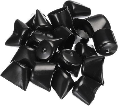 uxcell 20pcs Rubber End Caps 32mm ID Vinyl PVC Round Tube Bolt Cap Cover Screw - Image 4