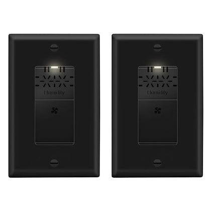 LIDER No Neutral Wire Required Humidity Sensor Switch, Automatic Humidity by LIDER