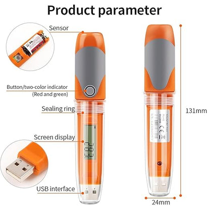 Thermal Mapping Area Mapping Multi Use Temperature & Humidity Data Logger USB - Image 3