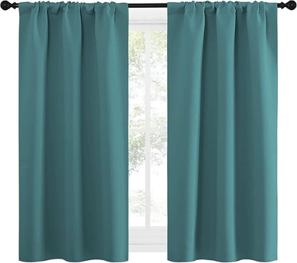 NICETOWN Kitchen Curtains Blackout Drapes & Curtains, Energy Smart Window - Image 2