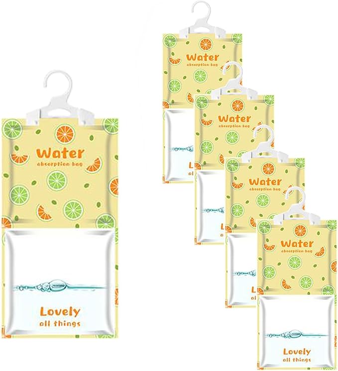 Hanging Moisture Absorber, Hanging Dehumidifier Bags by Unknown
