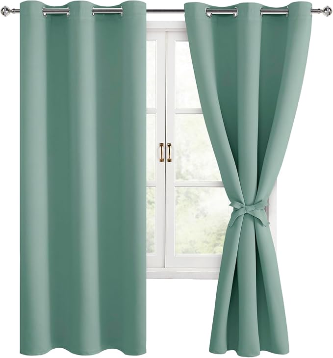 Hiasan Room Darkening Curtains for Bedroom, Noise Reducing, Energy Saving - Image 7