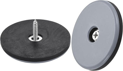 uxcell 50mm Furniture Feet Slider Glides Screw-in Chair Leg Protector Pads PTFE by uxcell