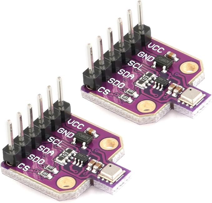 2Pcs BME680 Digital Temperature Humidity Sensor Module Board Pressure VOC Gas 4 by Unknown
