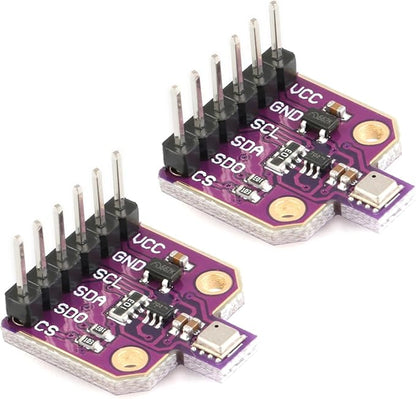 2Pcs BME680 Digital Temperature Humidity Sensor Module Board Pressure VOC Gas 4 by Unknown