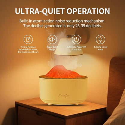Portable 1500ml Small Cool Mist Humidifier, USB Personal Desktop Humidifier - Image 2