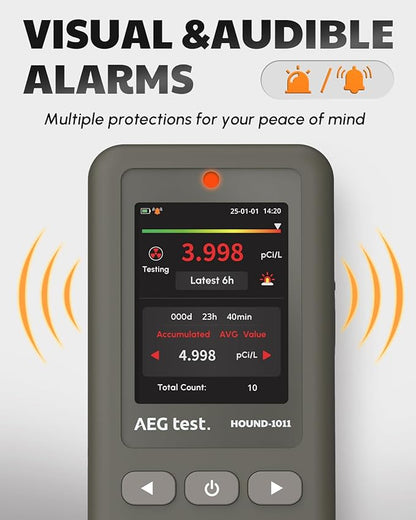 HOUND-1011 Portable Radon Detector - Image 5