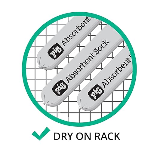 PIG Mildew-Resistant Absorbent Sock | Water Absorbing Snake | 3" W x 4' L | - Image 4