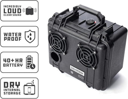 DemerBox: Waterproof, and Rugged Outdoor Bluetooth Speakers. Loud Sound - Image 3