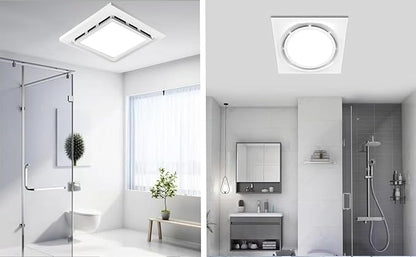 Bathroom Exhaust Fan with LED Light Ceiling Mount Ventilation Fan 110 CFM 1.0 - Image 4