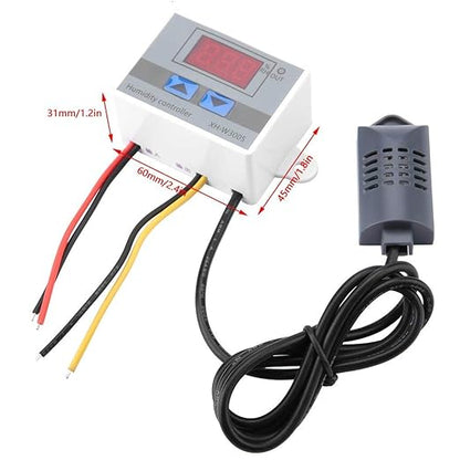 Digital Humidity Controller, XH-W3005 Digital Hygrometer Switch Controller 12V - Image 6
