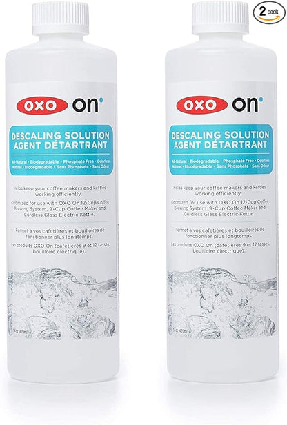 OXO All-Natural Phosphate-Free Descaling Solution, 14 Fl Oz by OXO