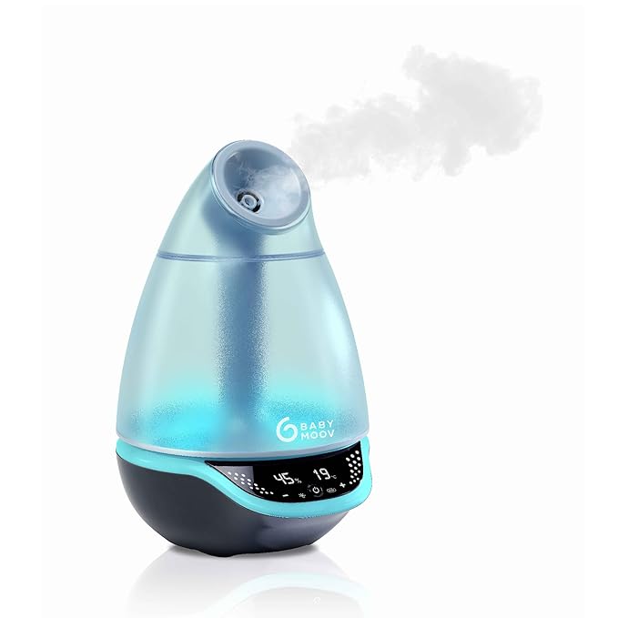 Babymoov Hygro Plus Cool Mist Humidifier 3-in-1 Humidity Control by Babymoov