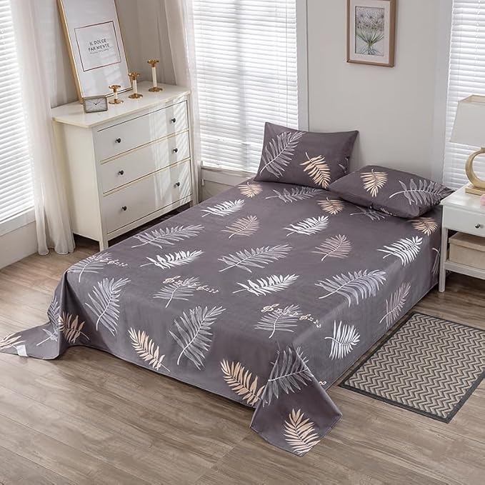 WenBags Lightweight Waterproof Flat Sheet 70*90 Inches Queen Size-Mattress - Image 2