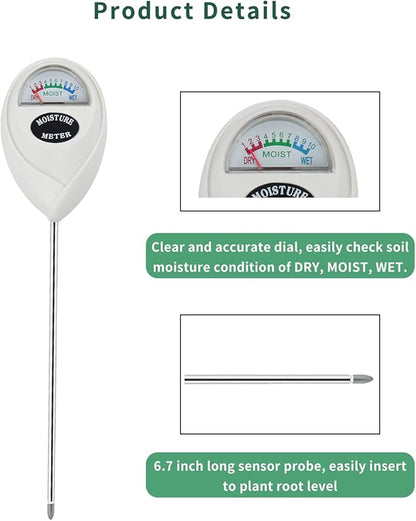 Soil Moisture Meter, 2 Pack Soil Moisture Monitor - Image 4