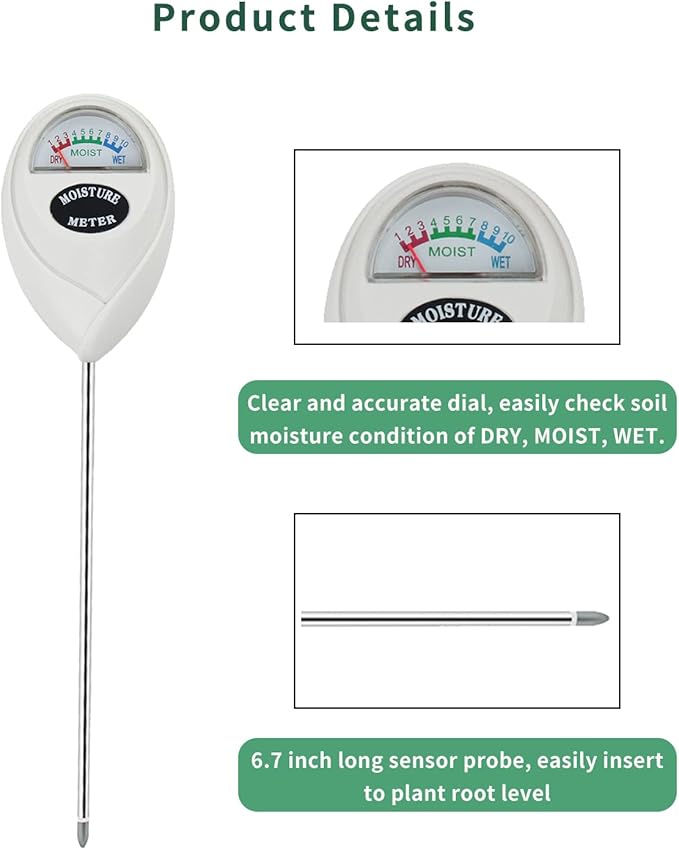 Soil Moisture Meter, Soil Moisture Monitor - Image 4