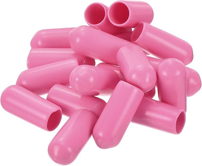 uxcell 20pcs Rubber End Caps 6mm ID Vinyl PVC Round Tube Bolt Cap Cover Screw - Image 4