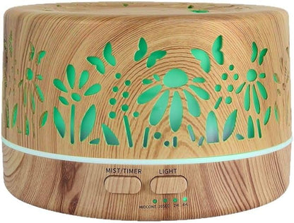 Wild Essentials 700ml Designer Large Room Essential Oil Diffuser, 5 in 1 - Image 3