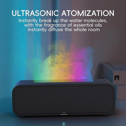 Essential Oil Diffuser, Flame Fire Oil Diffuser, 250ml Cool Mist Aromatherapy - Image 5