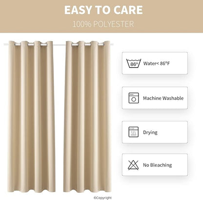 Waterproof Outdoor Curtain W52 x L84 - Image 7