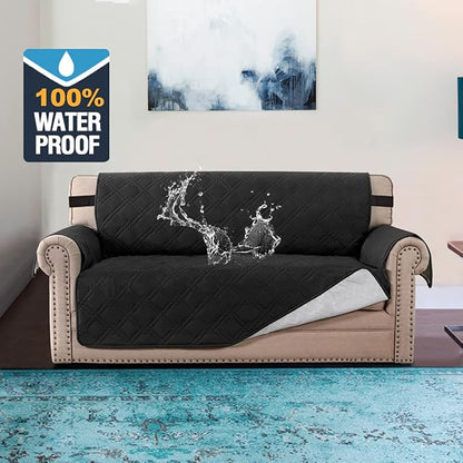 H.VERSAILTEX 100% Waterproof Sofa Slipcover Washable Loveseat Cover - Image 2