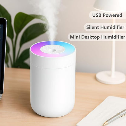 230ML Humidifier for Bedroom, Air Humidifier for Home, Plant Humidifiers Indoor - Image 2