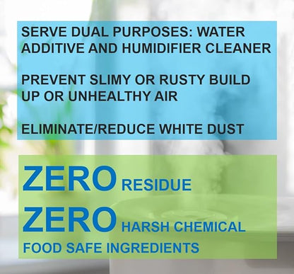 PUREFY Ultrasonic & Evaporative Humidifier - 68 oz Hypoallergenic - Image 2