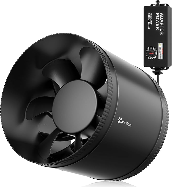 Hon&Guan 8 Inch Inline Booster Duct Fan by HonGuan