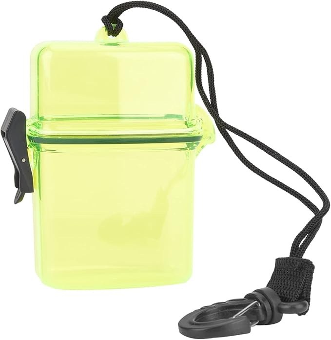 Keenso Diving Seal Box, 3 Colors Plastic Dry Box Transparent Waterproof Sealing by Keenso