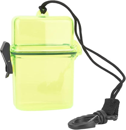 Keenso Diving Seal Box, 3 Colors Plastic Dry Box Transparent Waterproof Sealing by Keenso