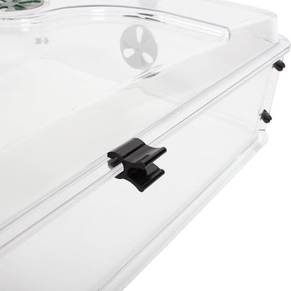 EarlyGrow 95457 24" x 15" x 16.75" Domed Propagator, 3 Side Extenders and - Image 4
