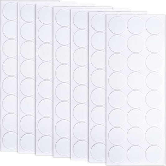 160 Pcs Small Felt Furniture Pads, Self-Adhesive EVA Foam Dot Circles, Round by Unknown