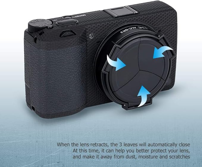 JJC Auto Open and Close Lens Cap Cover - Image 5