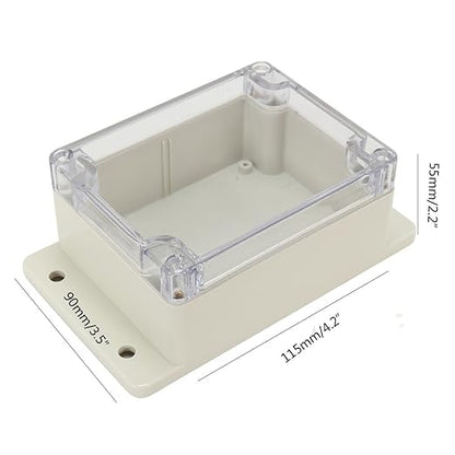 Waterproof Dustproof ABS Plastic Junction Box Universal Electric Project - Image 3