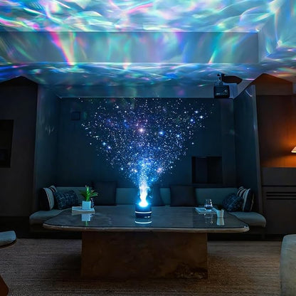 3-in-1 Galaxy Projector Humidifier & Essential Oil Diffuser, 7-Color Rotating - Image 5