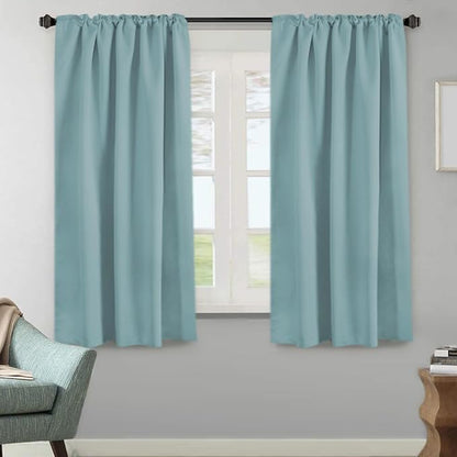 H.VERSAILTEX Blackout Curtains Thermal Insulated Window Treatment Panels Room - Image 2