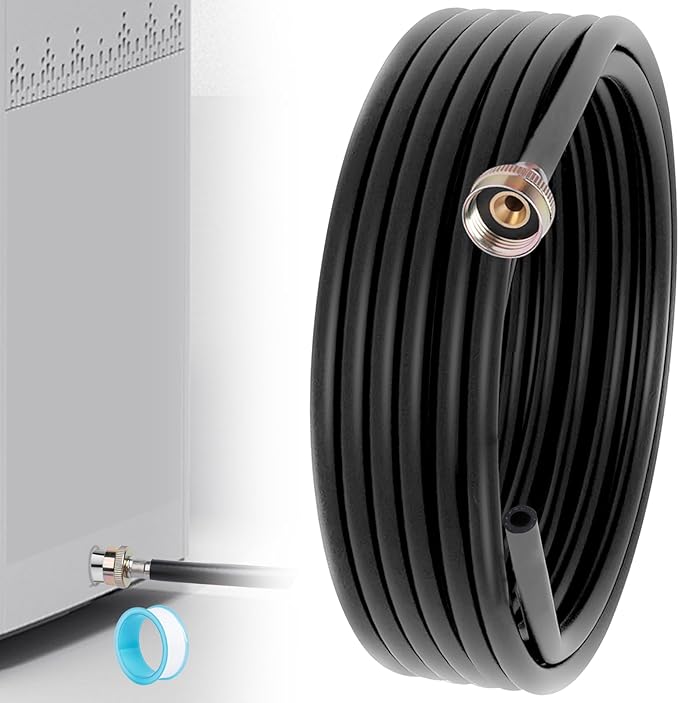 2 M/6.6 FT Dehumidifier Drain Hose 3/4 Inch FHT Connection Brass Thickened by Sankoly