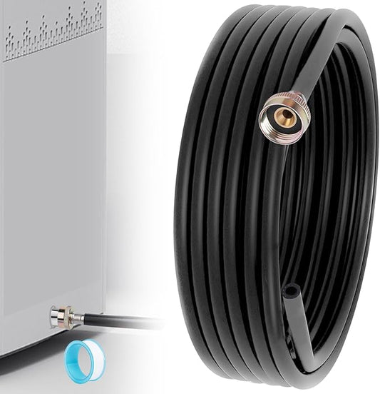 2 M/6.6 FT Dehumidifier Drain Hose 3/4 Inch FHT Connection Brass Thickened by Sankoly