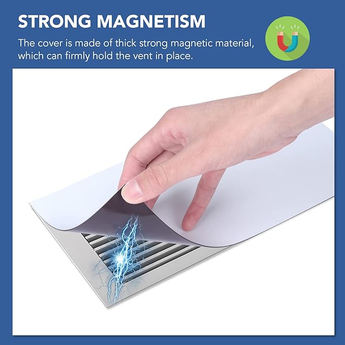 DIYMAG 8Pack Strong Magnetic Vent Covers, Vents Cover - Image 3