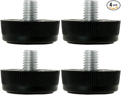 uxcell M8 x 10 x 30mm Leveling Feet Adjustable Leveler Threaded Floor Protector by uxcell