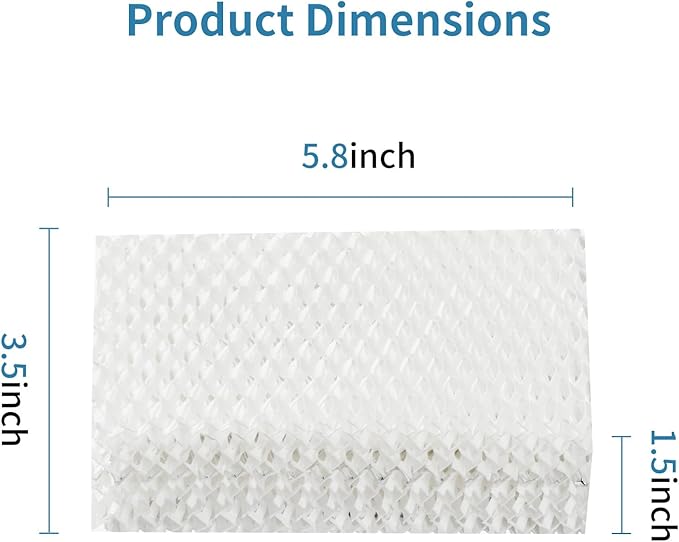 4 Pack WF813 Humidifier Filters Replacement Compatible - Image 7