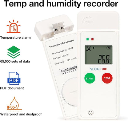 High Accuracy Temperature Humidity Data Logger - Image 7